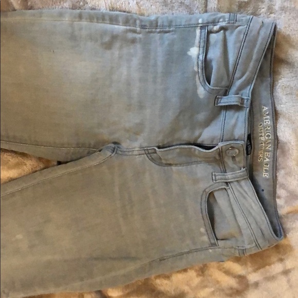 Grey American eagle jeggings - Picture 3 of 4